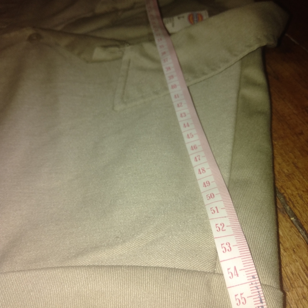 Dickies short sleeve work shirt Size L Charcoal and Khaki - Picture 9 of 9
